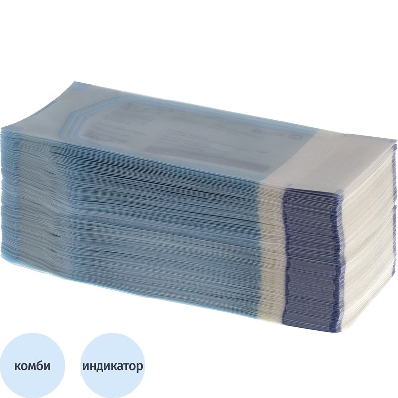 Изображение товара Пакет для стерилизации EuroType 190х360 мм, самоклеящийся, 200 шт в упаковке