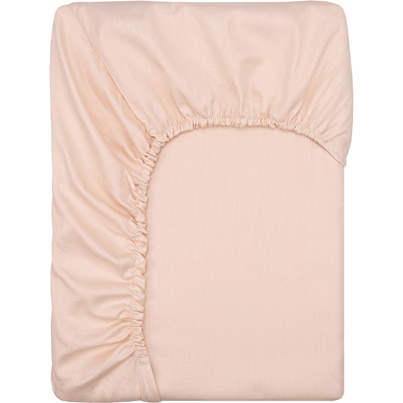 Изображение товара Простыня на резинке Monocolor 160x200x25 см сатин 125 г/кв.м розовая