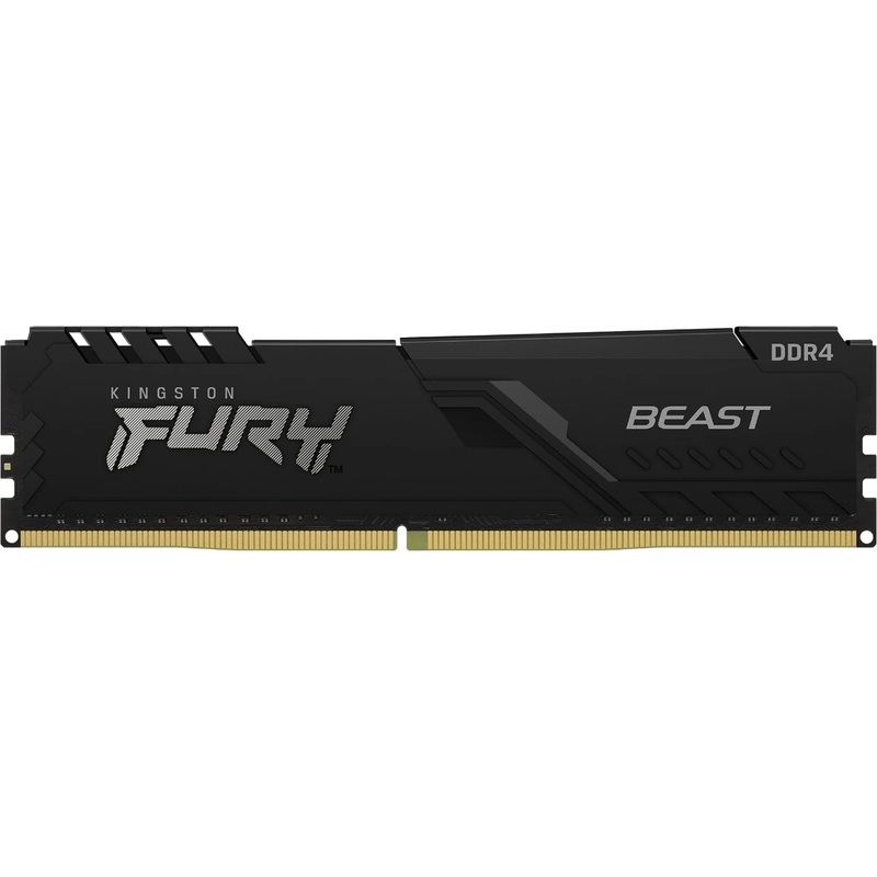Изображение товара Модуль памяти Kingston DDR4 8 ГБ FURY Beast KF432C16BB/8WP для геймеров