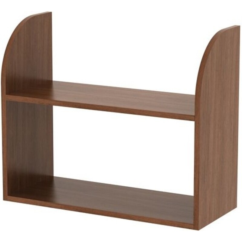 Изображение товара Навесная полка Эко орех размеры 715х595 мм ЛДСП для дома и офиса