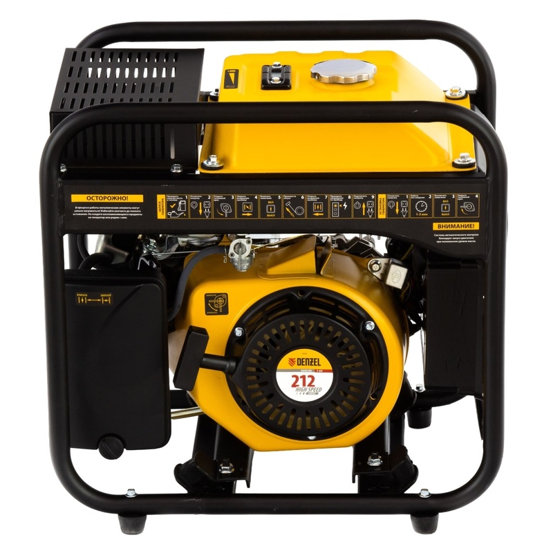 Изображение товара Инверторный бензиновый генератор Denzel GT-2500iF 2.5 кВт для дачи и мастерской