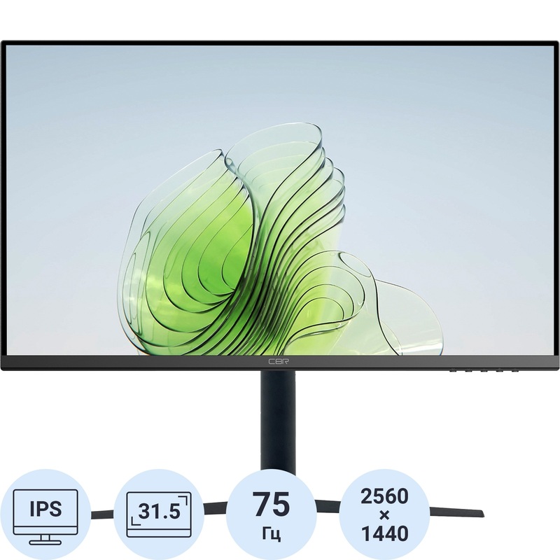 Изображение товара Монитор 31.5'' CBR MD-320K чёрный (LCD-MD320K-OPC)