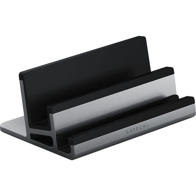 Изображение товара Подставка для ноутбука/планшета Satechi Dual Vertical Laptop Stand (ST-ADVSM) Изображение товара Подставка для ноутбука/планшета Satechi Dual Vertical Laptop Stand (ST-ADVSM)