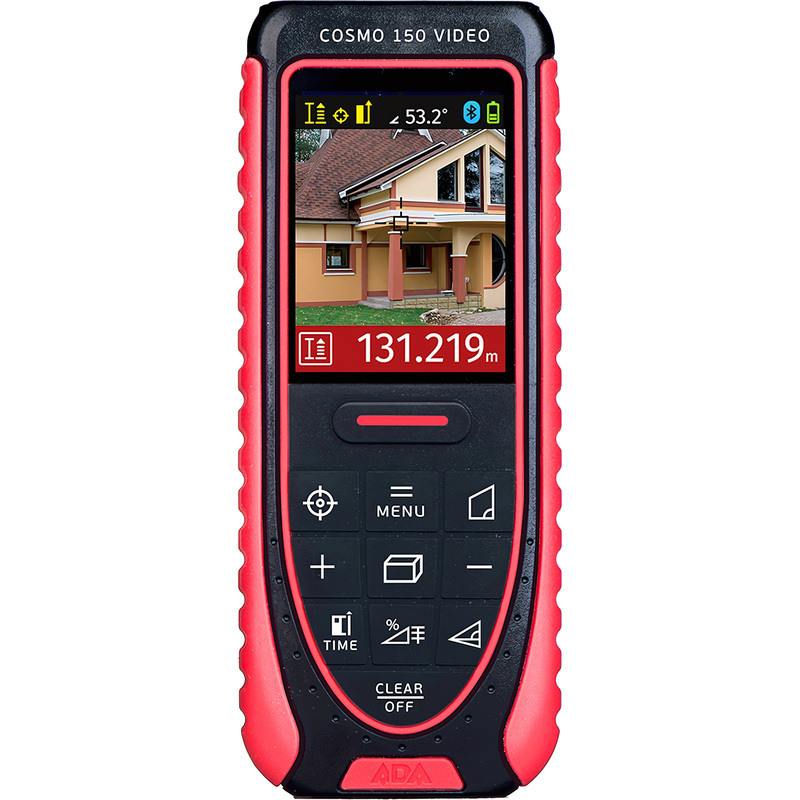 Изображение товара Лазерный дальномер ADA Cosmo 150 Video с Bluetooth и функцией Пифагора