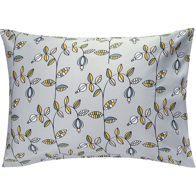 Изображение товара Наволочка Tkano Russian North 50x70 см хлопок серый набор 2 шт премиальный сатин