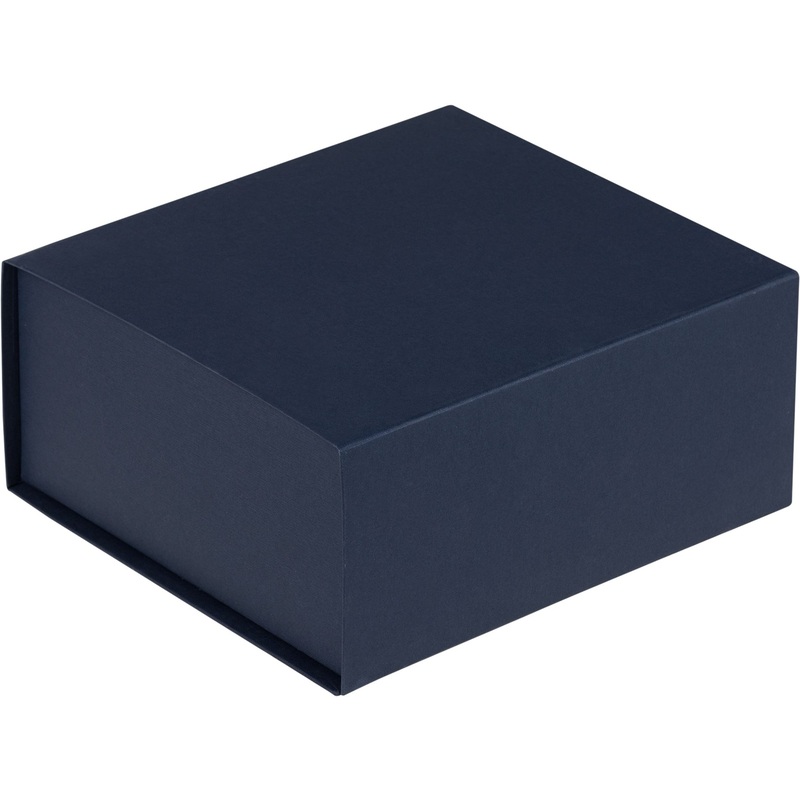 Изображение товара Подарочная коробка Amaze синяя 26x25x11 см из плотного картона с магнитным замком