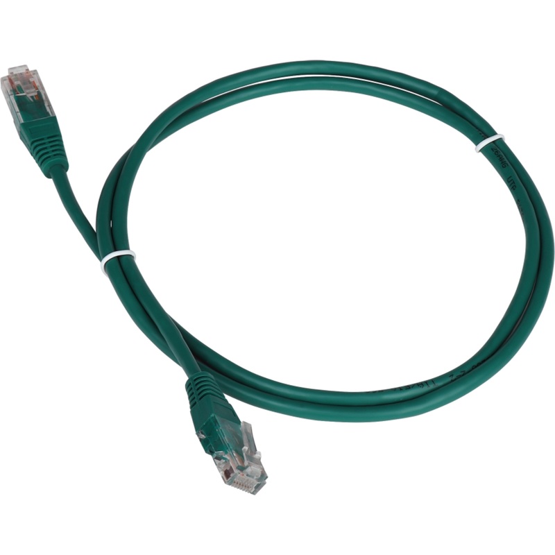 Изображение товара Патч-корд витая пара TWT TWT-45-45-0.3-GN 5e 0.3 м зелёный