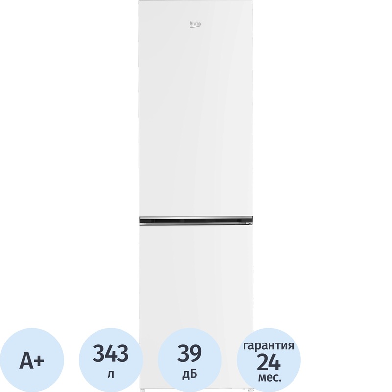 Изображение товара Двухкамерный холодильник Beko B1RCSK362W 343 литра класс A+ белый для дома