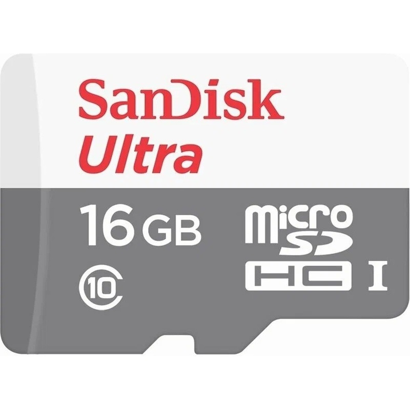 Изображение товара Карта памяти 16 ГБ micro SDHC SanDisk Ultra Class 10