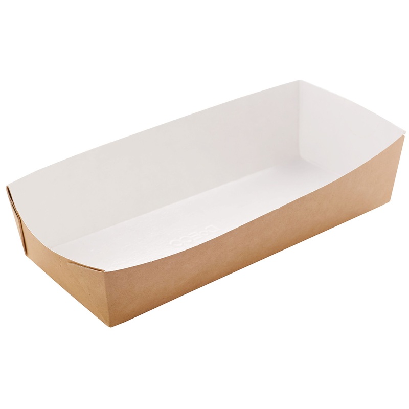 Изображение товара Лоток для хот-догов OSQ Group Eco HD 167х70х40 мм бумага коричневый по выгодной цене