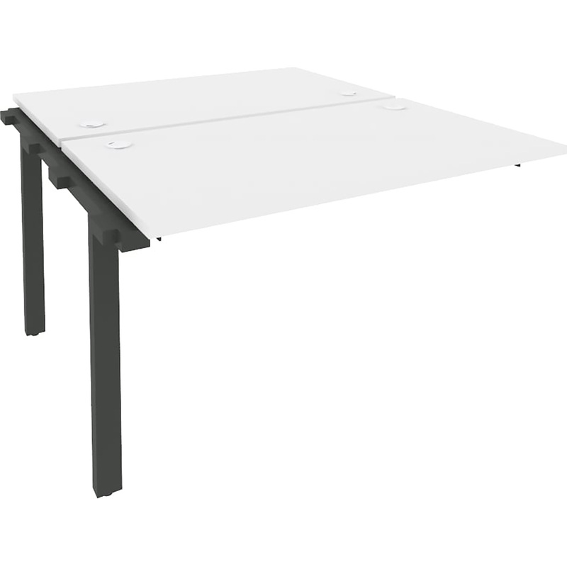 Изображение товара Элемент рабочей станции O.M-2.NRS-2.7 белый бриллиант/антрацит