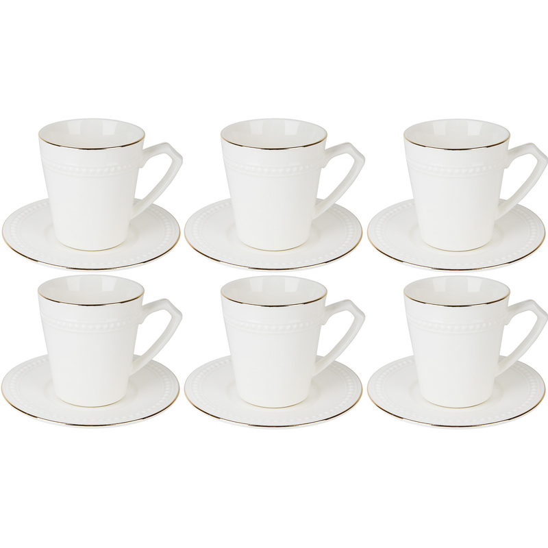 Изображение товара Набор чайный Nouvelle Home Prime на 6 персон фарфор (12 предметов)