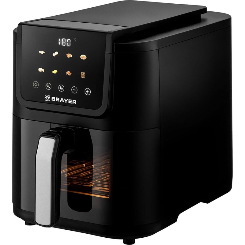 Изображение товара Аэрогриль Brayer BR2041 5 л 1500 Вт с 8 программами и таймером