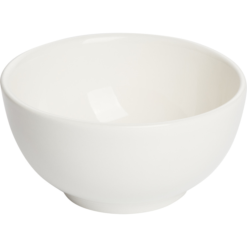 Изображение товара Салатник фарфоровый Kaylas 12.7 см 395 мл белый - 6 штук