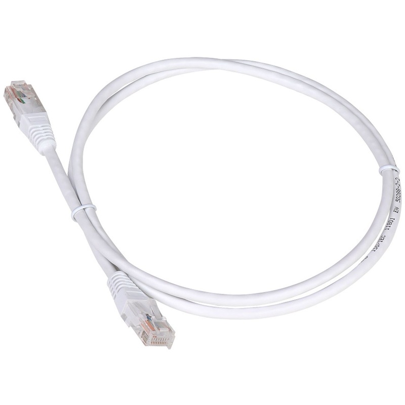 Изображение товара Патч-корд витая пара TWT TWT-45-45-5.0-WH 5 метров CAT 5e