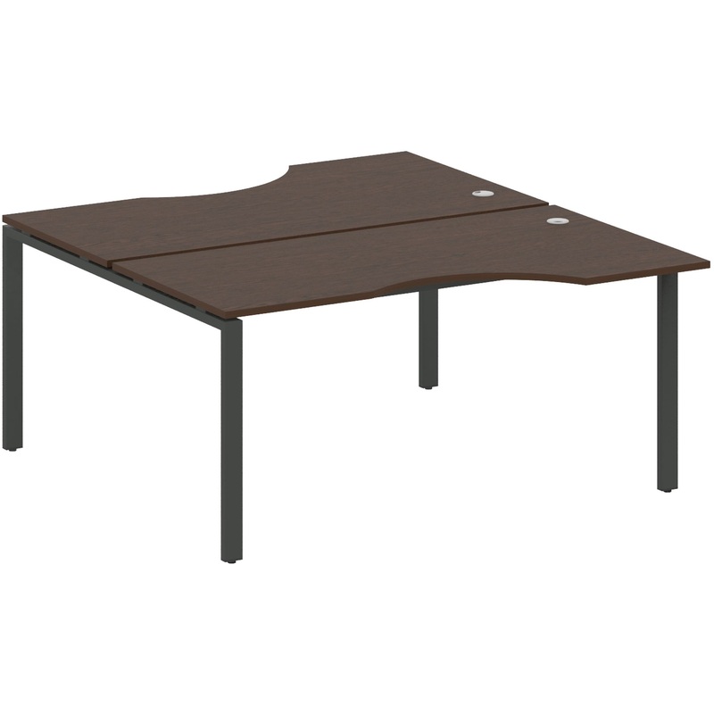 Изображение товара Рабочая станция Metal System БП.РАС-СА-2.1 венге цаво/антрацит