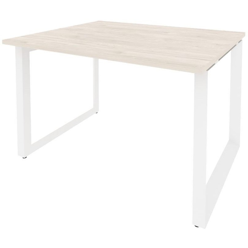 Изображение товара Стол для переговоров Onix-O O.MO-PRG-1.2 1180х980х750 мм цвет денвер светлый и белый