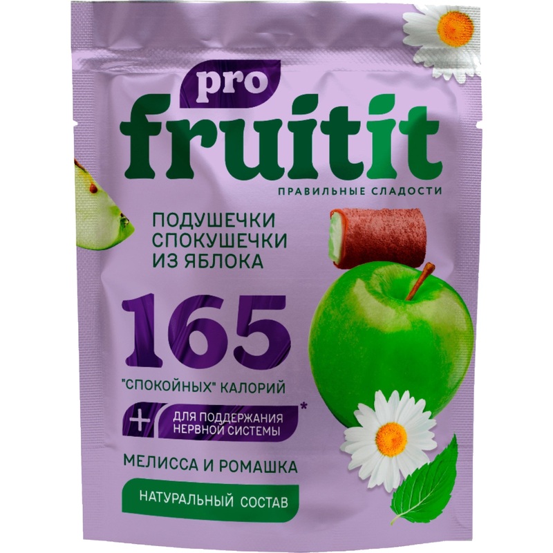 Изображение товара Пастилки Fruit it Pro Спокушечки с маршмеллоу и яблоком 50 г