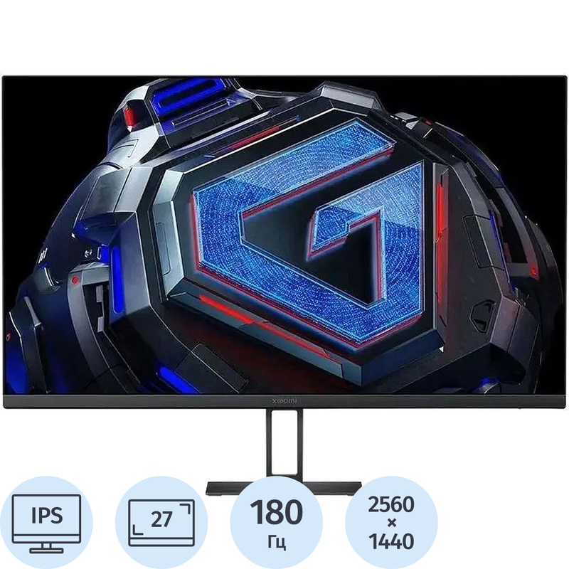 Изображение товара 27 дюймовый игровой монитор Xiaomi G27Qi IPS 180 Гц черный