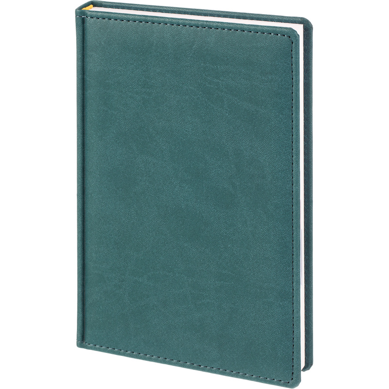 Изображение товара Ежедневник датированный на 2026 год с искусственной кожей А5 180 листов бирюзовый Attache