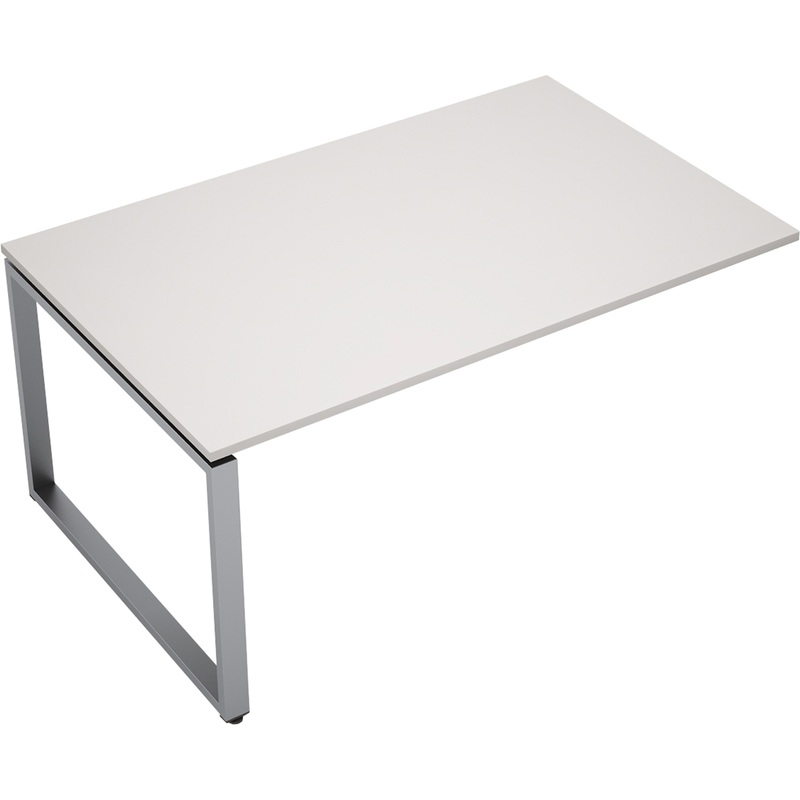Изображение товара Элемент стола для переговоров Avance 6МПК-О.601 белый/алюминий матовый 1000х1000х750 мм