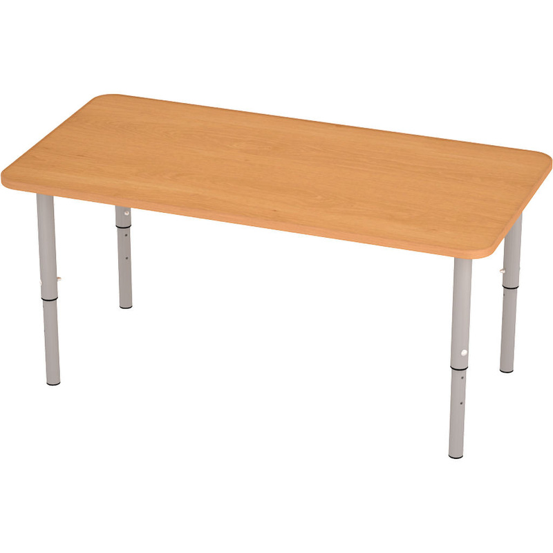 Изображение товара Стол детский М-83-1 прямоугольный регулируемый бук