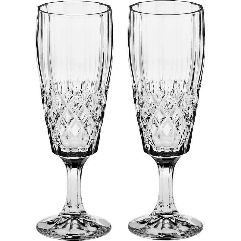 Изображение товара Набор рюмок для шампанского Crystal Bohemia Angela 160 мл (2 штуки в упаковке)