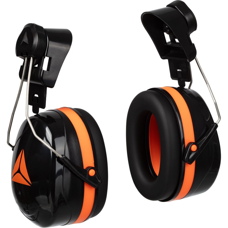 Изображение товара Противошумные пассивные наушники Delta Plus Magny Helmet 30 дБ с креплением на каску