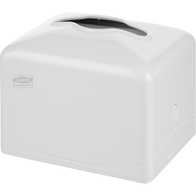 Изображение товара Диспенсер для салфеток Luscan Professional R-1332W настольный пластиковый белый