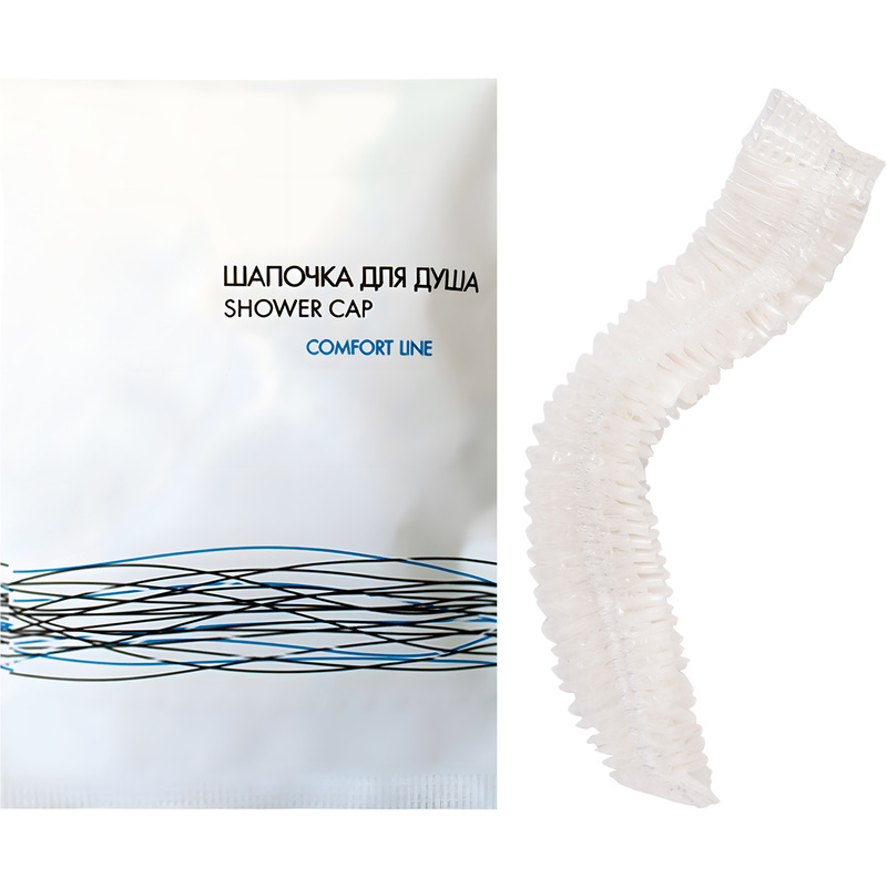 Изображение товара Шапочка для душа Comfort Line флоупак (500 штук в упаковке)