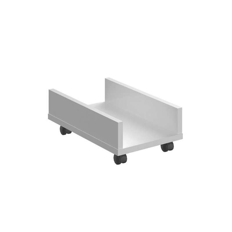 Изображение товара Подставка под системный блок Imago белая из ЛДСП с кромкой ПВХ