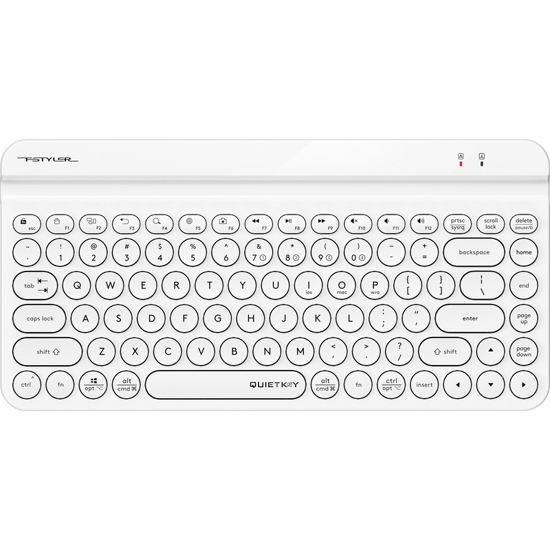 Изображение товара Клавиатура беспроводная A4Tech Fstyler FBK30 (FBK30 WHITE)
