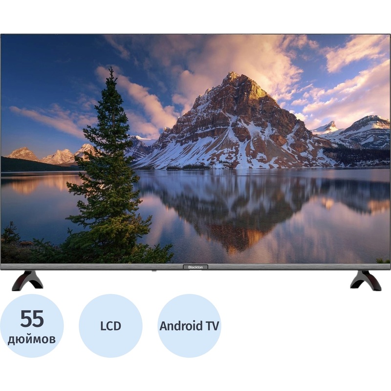 Изображение товара Телевизор 55 Blackton Bt 55FSU32B Ultra HD 4K с Android Smart TV