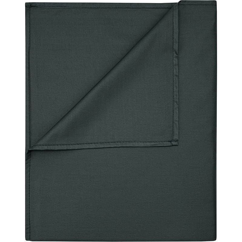 Изображение товара Простыня Monocolor 240x220 см антрацитовая с сатином