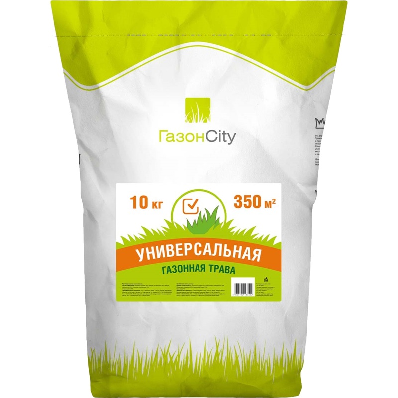 Изображение товара Газонcity Универсальная 10 кг семена газонной травы для открытого грунта