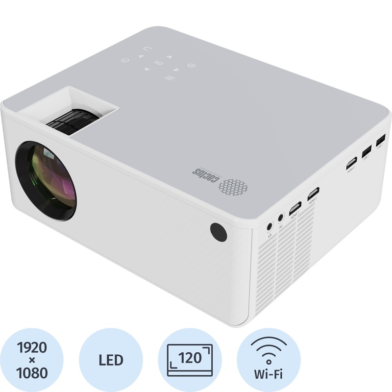 Изображение товара Проектор Cactus CS-PRM.04WT.WUXGA-A