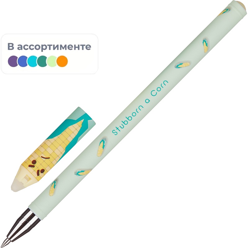 Изображение товара Ручка гелевая со стираемыми чернилами M&G Farm Story синяя (толщина линии 0.35 мм)