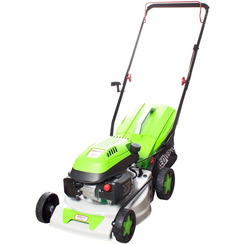 Изображение товара Газонокосилка бензиновая RedVerg RD-GLM42 с центральной регулировкой высоты