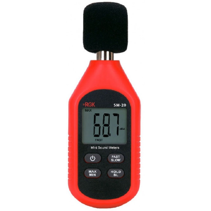 Изображение товара Rgk SM 20 шумомер компактный с индикатором пиковых значений и подсветкой