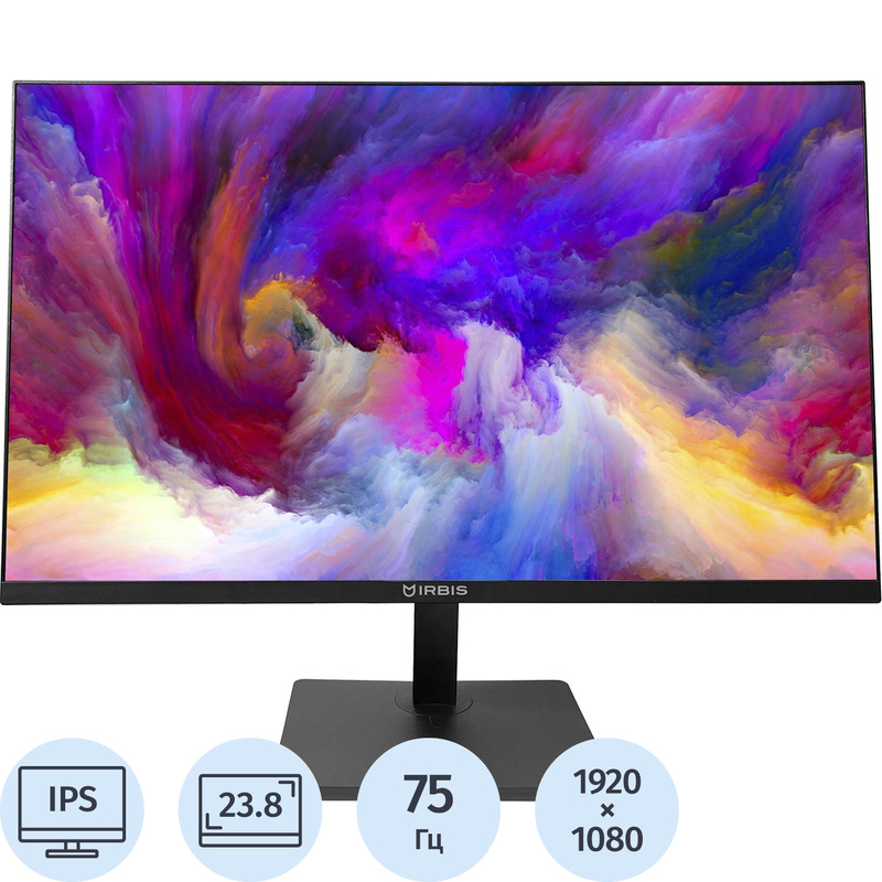 Изображение товара Монитор 23.8 Irbis SmartView (ISM24FIDVesa) с IPS матрицей