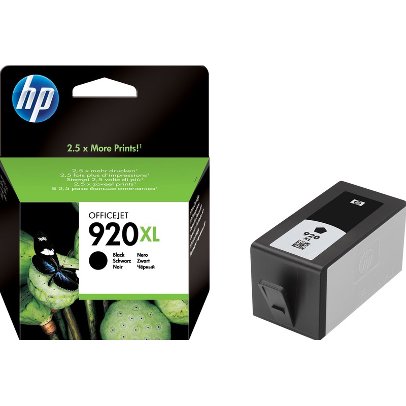 Изображение товара Оригинальный черный картридж HP 920XL CD975AE повышенной емкости для струйных принтеров