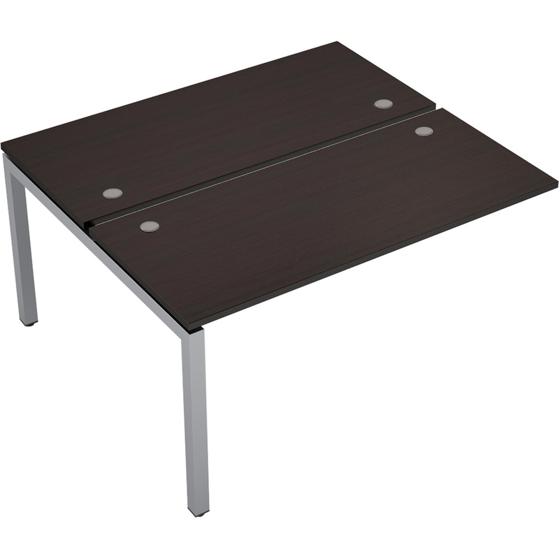Изображение товара Рабочая станция Avance 6МБК.5269 венге и алюминий матовый 1400x1235x750 мм
