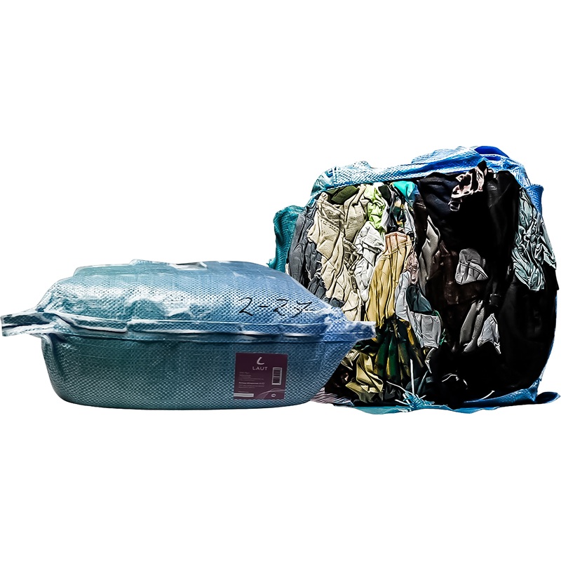 Изображение товара Ветошь стандарт цветная МИКС 10 кг для полировки и уборки