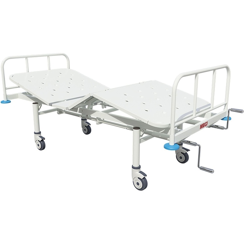 Изображение товара Медицинская кровать Megi МСК-1103 с регулируемыми секциями и колесами