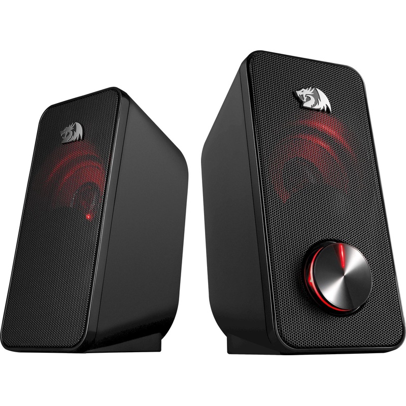Изображение товара Колонки компьютерные Redragon Stentor 77600 2.0 USB mini jack черный