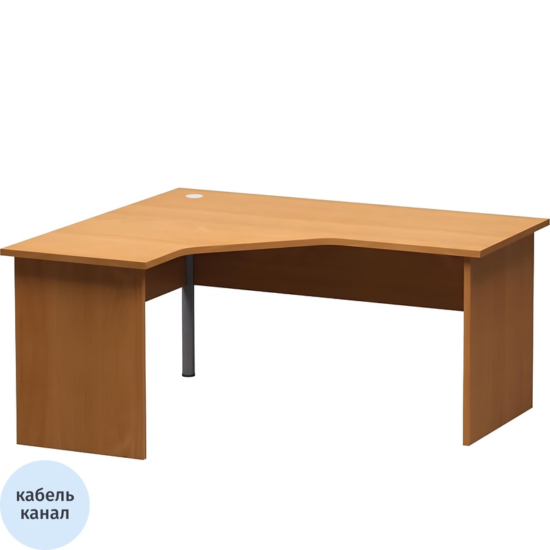 Изображение товара Угловой стол Этюд Т20.34 левый размером 1600х1400 мм