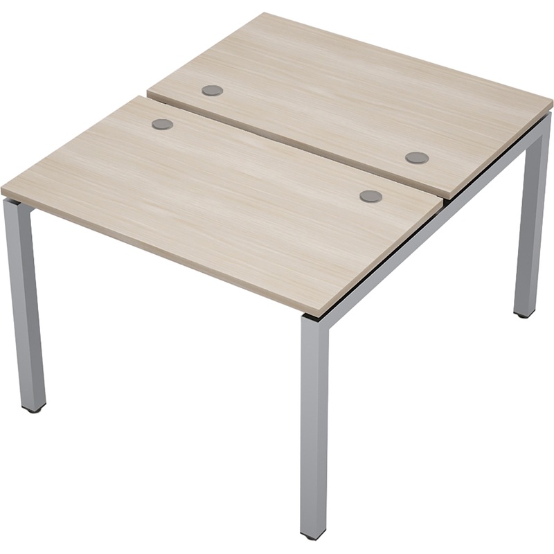 Изображение товара Стол приставной Avance 6МБ.5267 двухместный с металлическим каркасом и ЛДСП