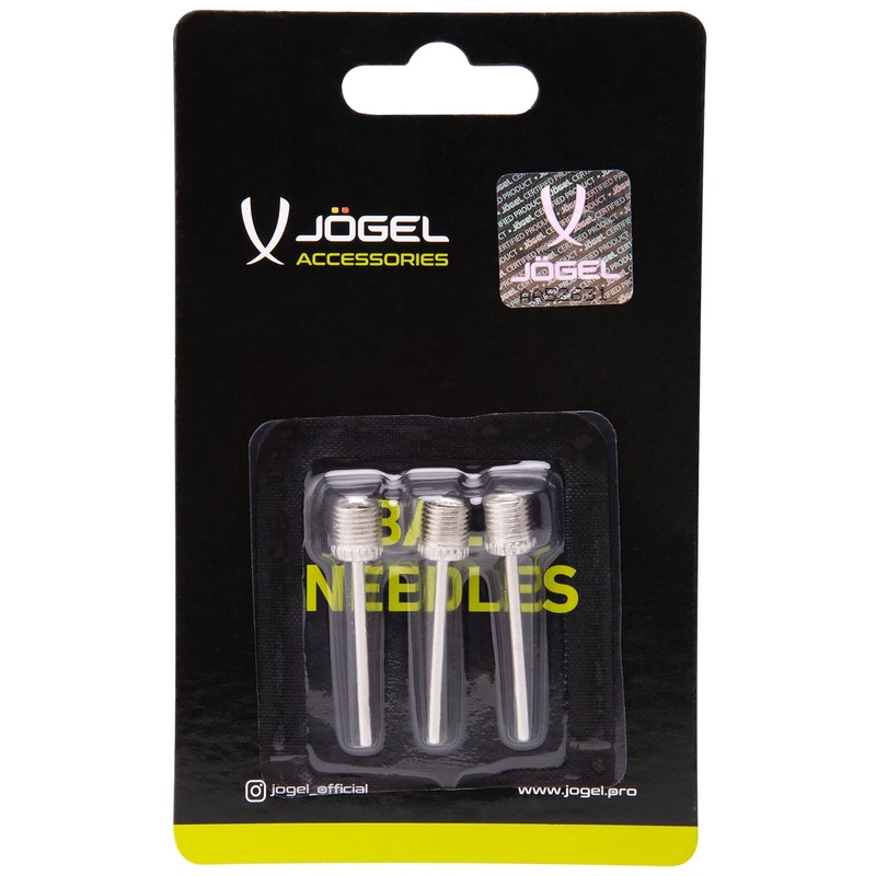 Изображение товара Набор иголок для насоса Jogel JA-120 (3 шт) - универсальные металлические иглы