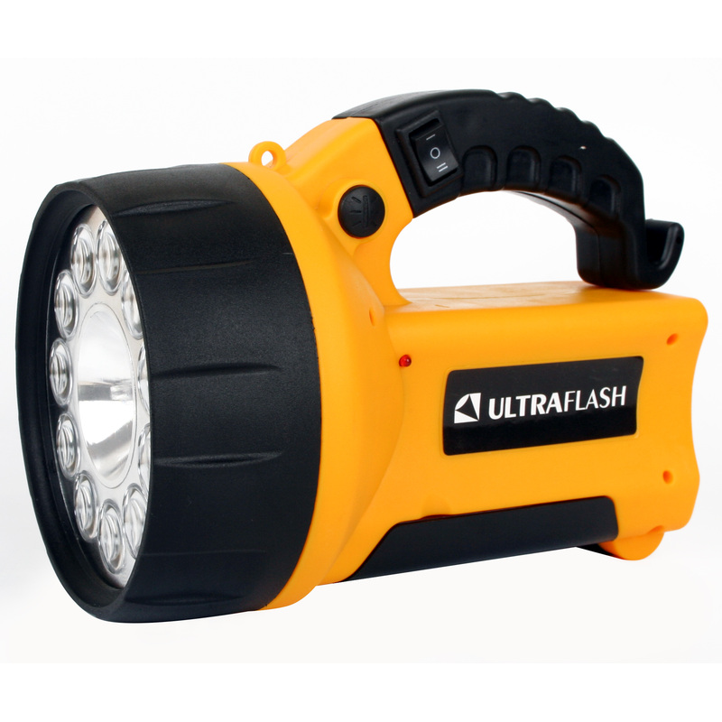 Изображение товара Фонарь ручной светодиодный Ultraflash UF3753LED аккумуляторный (8311)