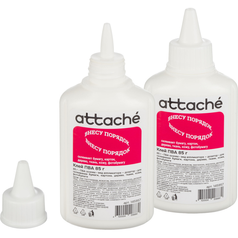 Клей ПВА  85 г Attache